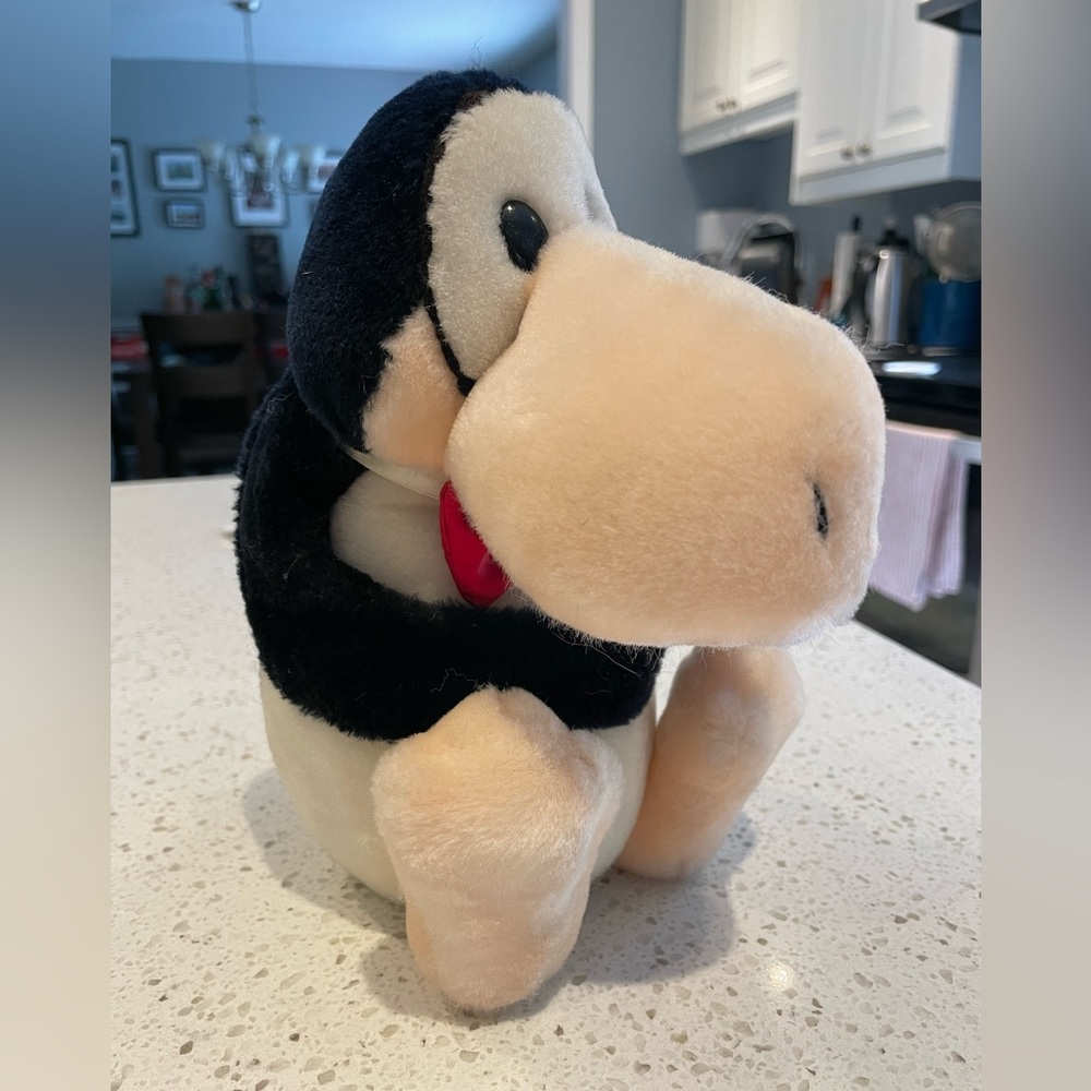 Vintage stuffed Bloom County Opus with tags